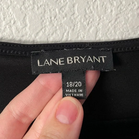 🌟5/$15🌟Lane Bryant Black Women's Blouse - Picture 3 of 3